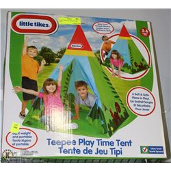 LITTLE TIKES TEEPEE PLAY TIME TENT