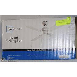MAINSTAYS 36" CEILING FAN