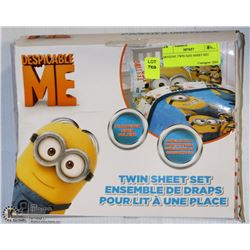 MINIONS TWIN SIZE SHEET SET