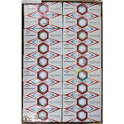 FLAT OF CALLAWAY RECLAIMED GOLF BALLS