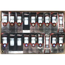 FLAT OF TITLEIST RECLAIMED GOLF BALLS