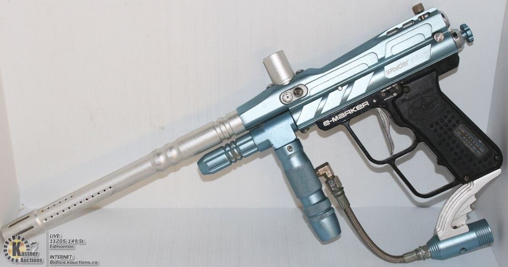 E MARKER SPYDER PAINTBALL GUN