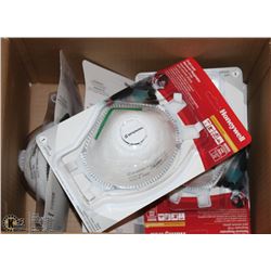 CASE OF 5 LEAD MASKING RESPIRATORS