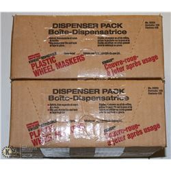 2 CASES OF PLASTIC WHEEL COVERS