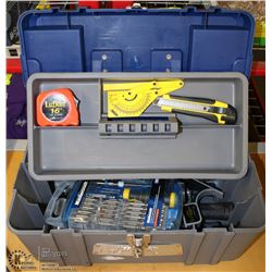 MASTERCRAFT TOOLBOX WITH NEW PRECISION 39PC