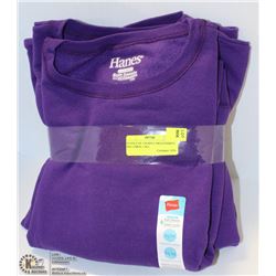 BUNDLE OF 3 PURPLE SWEATSHIRTS SIZE (2MED, 1 XL)