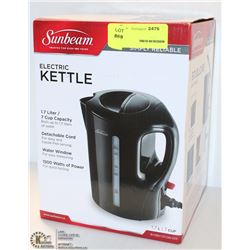SUNBEAM 1.7LITRE ELECTRIC KETTLE