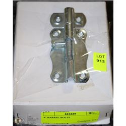 4" BARREL BOLTS
