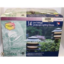 NEW IN BOX 14 LOW VOLTAGE LANDSCAPE LIGHTING