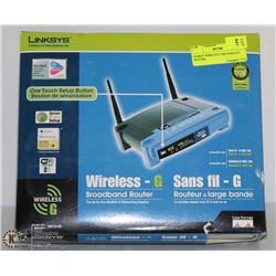 LINKSY WIRELESS-G BROADBAND ROUTER