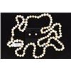 Image 1 : FRESH WATER PEARL NECKLACE & EARRING SET