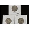 Image 1 : 1925,26 & 27 STANDING LIBERTY QUARTERS