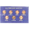 Image 1 : 1982-7 VARIETIES LINCOLN CENT SET (UNC)