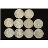 Image 2 : 10 ASSORTED SILVER ROOSEVELT DIMES