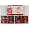 Image 1 : 2005 US SILVER PROOF SET (WITH BOX)