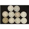 Image 1 : 10 ASSORTED BARBER DIMES