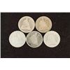 Image 1 : 5 ASSORTED 1880'S SEATED LIBERTY DIMES