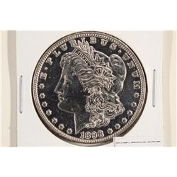 1898 MORGAN SILVER DOLLAR POLISHED