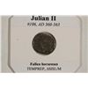 Image 3 : 360-363 A.D. JULIAN II ANCIENT COIN (FINE)