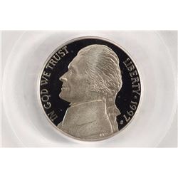 1997-S JEFFERSON NICKEL PCGS PR69 DCAM