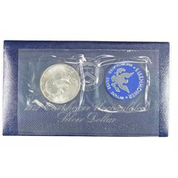 1972-S  IKE SILVER DOLLAR UNCIRCULATED (BLUE PACK)