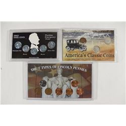 3 US COIN SETS SEE DESCRIPTION