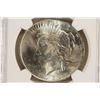 Image 1 : 1922 PEACE SILVER DOLLAR NGC MS63
