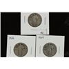 Image 1 : 1925,26 & 28 STANDING LIBERTY QUARTERS