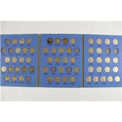 PARTIAL SET 1938 UP JEFFERSON NICKELS 56 COINS