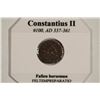 Image 3 : 337-361 A.D. CONSTANTIUS II ANCIENT COIN