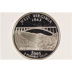 2005-S SILVER WEST VIRGINIA QUARTER NGC PF69