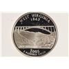 Image 1 : 2005-S SILVER WEST VIRGINIA QUARTER NGC PF69