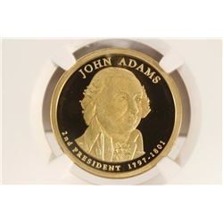 2007-S JOHN ADAMS DOLLAR NGC PF70 ULTRA CAMEO