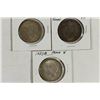 Image 1 : 1923-D , 24 & 25 PEACE SILVER DOLLARS