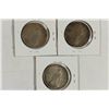 Image 2 : 1923-D , 24 & 25 PEACE SILVER DOLLARS