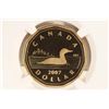 Image 1 : 2007 CANADA $1 LOON DOLLAR NGC PF68 ULTRA CAMEO