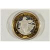 Image 2 : CASINO $10 SILVER TOKEN (UNC) SHOOTING STAR CASINO