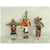 Image 2 : 3 Kachina Carvings