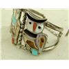 Image 3 : Zuni Inlay Owl Bracelet - V & B Lesansee