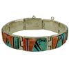 Image 1 : Navajo Inlay Bracelet - Calvin Begay