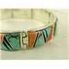 Image 4 : Navajo Inlay Bracelet - Calvin Begay