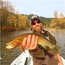 IDAHO FLY FISHING WITH LESSON (COEUR D’ ALENE RIVER )