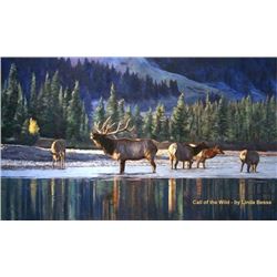 “CALL OF THE WILD” ORIGINAL PAINTING BY LINDA BESSE