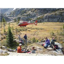Calgary - Scenic Helicopter Tour for Two with a Picnic on the Peak