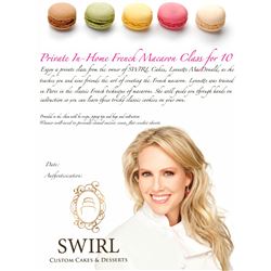 Private in-home French Macaron Class for 10