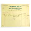 Image 1 : ANTIQUE FINLEN-MEDIN DRUG CO. BILL HEAD RECEIPT