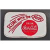 Image 1 : VINTAGE COCA-COLA SCORE WITH THE PROS PATCH
