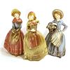 Image 1 : LOT OF 3 GIRL FIGURINES