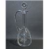 Image 1 : LARGE GLASS DECANTER W/ GLASS STOPPER