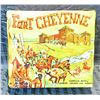 Image 2 : VINTAGE 1960S IDEAL FORT CHEYENNE VINYL CASE PLAY SET W/ FIGURES